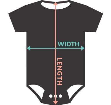 Baby One-Piece size chart