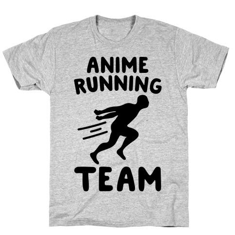 Anime Running Team T-Shirt Anime Running Team T-Shirt